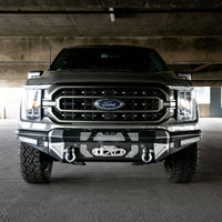 DV8 Offroad 21-22 Ford F-150 MTO Series Winch Front Bumper - Bumpers Grilles & Guards