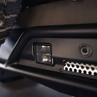 DV8 Offroad 21-23 Ford Bronco Competition Series Rear Bumper - Bumpers Grilles & Guards