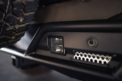 DV8 Offroad 21-23 Ford Bronco Competition Series Rear Bumper - Bumpers Grilles & Guards