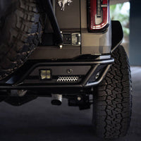 DV8 Offroad 21-23 Ford Bronco Competition Series Rear Bumper - Bumpers Grilles & Guards