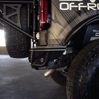 DV8 Offroad 21-23 Ford Bronco Competition Series Rear Bumper - Bumpers Grilles & Guards