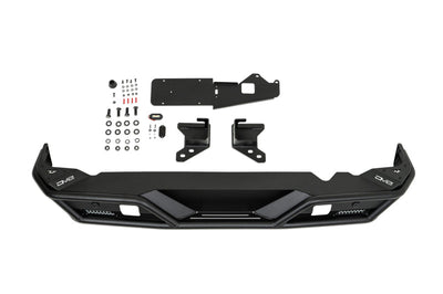 DV8 Offroad 21-23 Ford Bronco Competition Series Rear Bumper - Bumpers Grilles & Guards