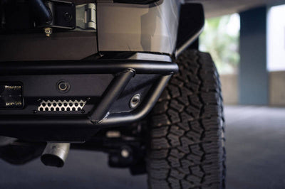 DV8 Offroad 21-23 Ford Bronco Competition Series Rear Bumper - Bumpers Grilles & Guards