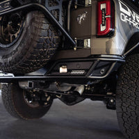 DV8 Offroad 21-23 Ford Bronco Competition Series Rear Bumper - Bumpers Grilles & Guards