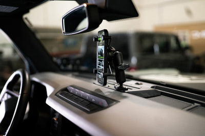 DV8 Offroad 21-23 Ford Bronco Digital Device Dash Mount - Interior Accessories