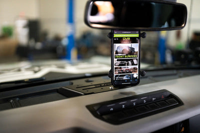 DV8 Offroad 21-23 Ford Bronco Digital Device Dash Mount - Interior Accessories