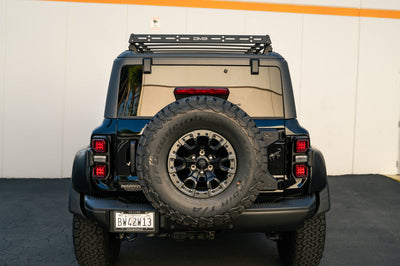 DV8 Offroad 21-23 Ford Bronco Hard Top Roof Rack - Roofs & Accessories