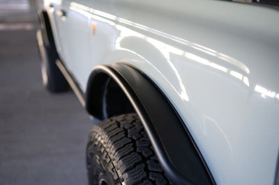 DV8 Offroad 21-23 Ford Bronco Tube Fender Flares - Exterior Styling