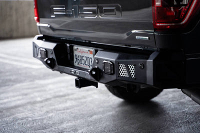 DV8 Offroad 21-23 Ford F-150 MTO Series Rear Bumper - Bumpers Grilles & Guards