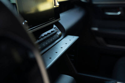 DV8 Offroad 22-23 Toyota Tundra Center Console Molle Panels/Device Mount - Exterior Styling