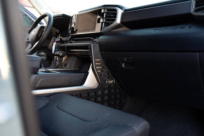 DV8 Offroad 22-23 Toyota Tundra Center Console Molle Panels/Device Mount - Exterior Styling