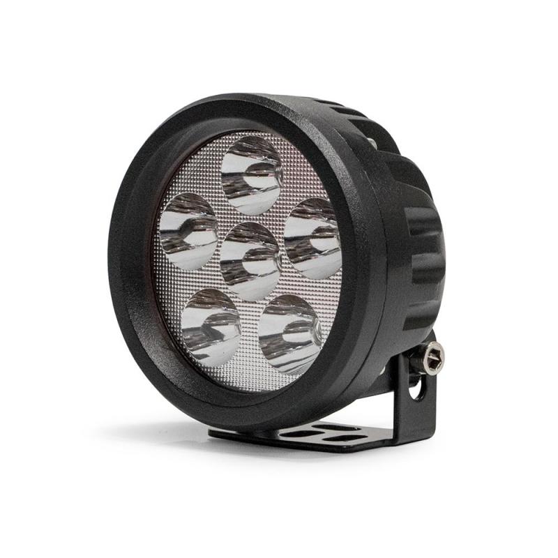 DV8 Offroad 3.5in Round 16W Driving Light Spot 3W LED - Black - Lights