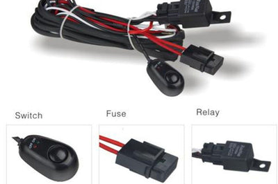 DV8 Offroad Wiring Harness w/ Relay & Switch - Engine Components