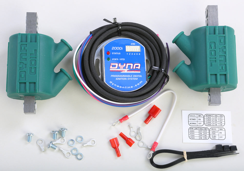 Dynatek Dyna 2000i Carb Dual Plug / Single Fire Kit - Harddrive Products
