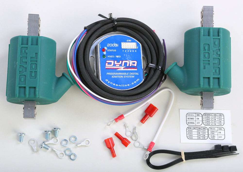 Dynatek Dyna 2000i Carb Single Plug / Fire Kit - Harddrive Products