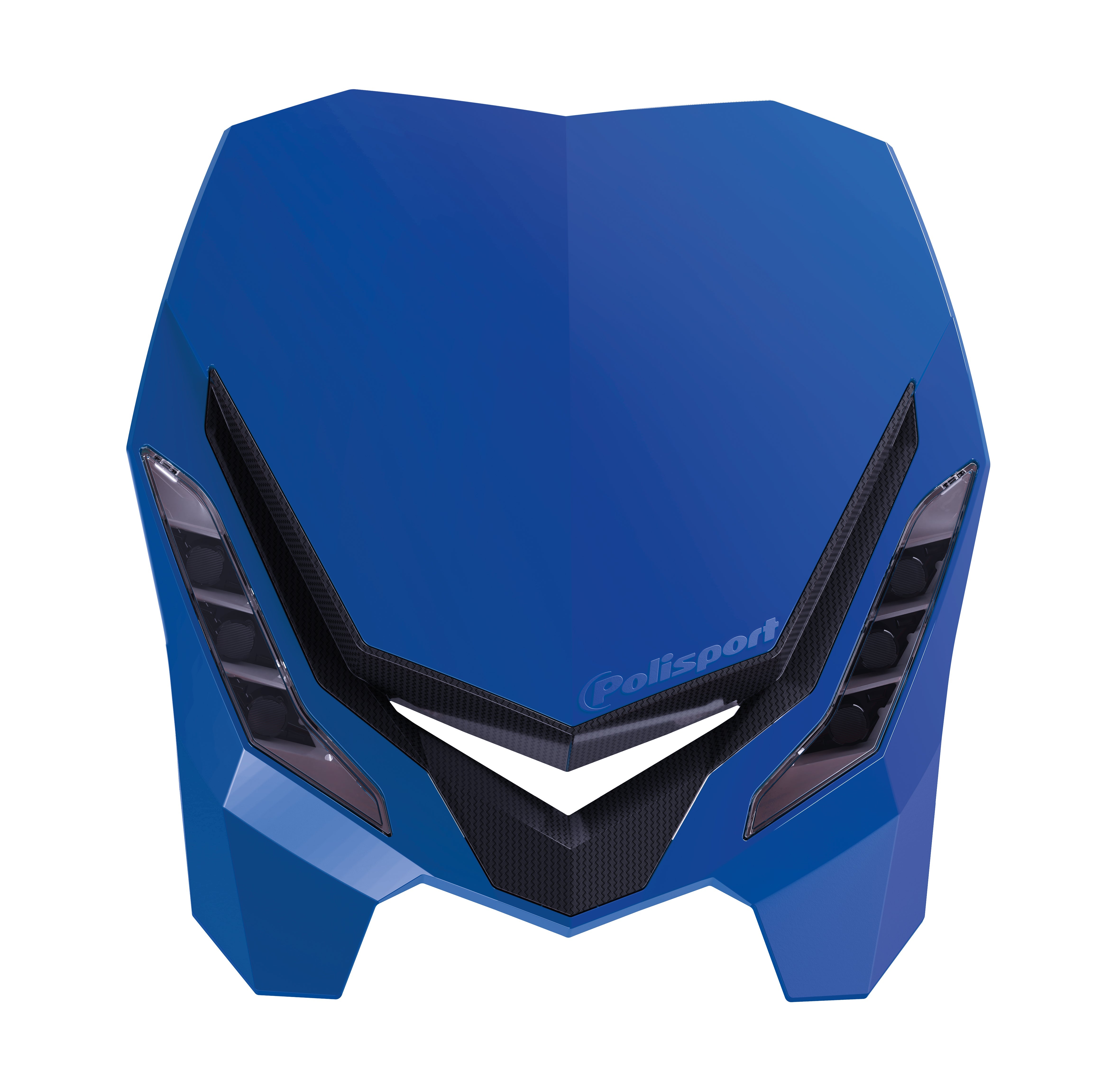 POLISPORT E Blaze Headlight Blue/Black - Illumination