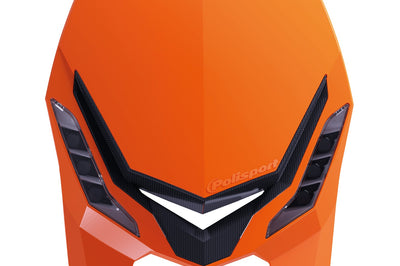 Polisport E-blaze Headlight Orange/black - Orange/Black - Offroad Collection