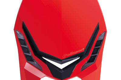 Polisport E-blaze Headlight Orange/black - Red/Black - Offroad Collection