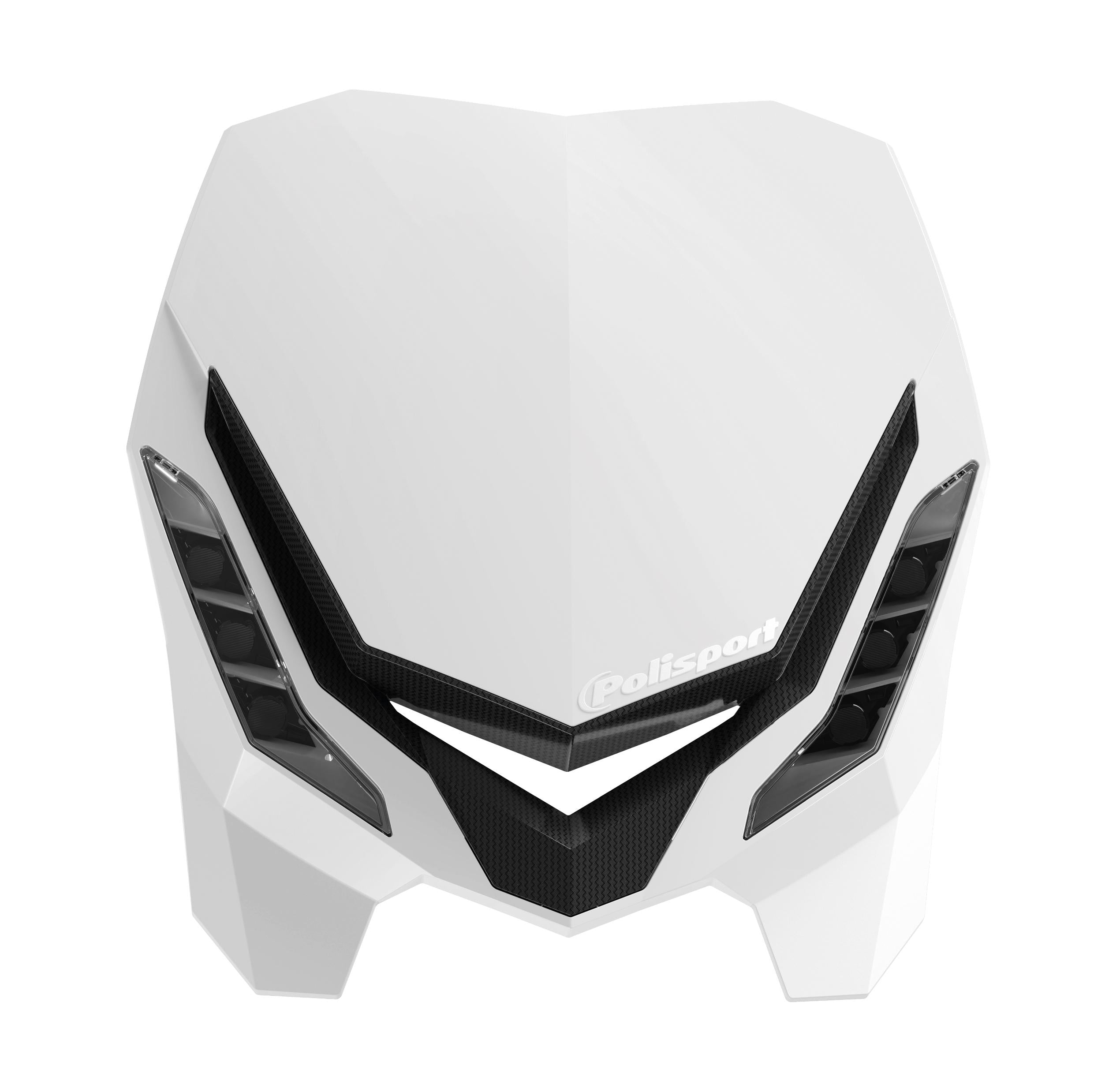 Polisport E-blaze Headlight Orange/black - White/Black - Offroad Collection