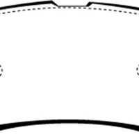 EBC 00-02 Ford Excursion 5.4 2WD Greenstuff Rear Brake Pads - Brakes Rotors &