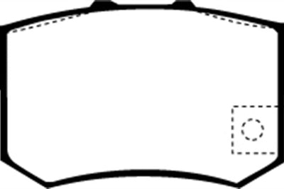 EBC 01-03 Acura CL 3.2 Yellowstuff Rear Brake Pads - Brakes Rotors &