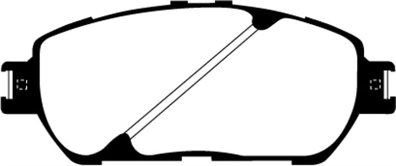 EBC 02-03 Lexus ES300 3.0 Yellowstuff Front Brake Pads - Brakes Rotors &