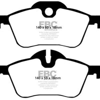 EBC 02-03 Mini Hardtop 1.6 Yellowstuff Front Brake Pads - Brakes Rotors &