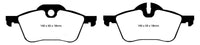 EBC 02-03 Mini Hardtop 1.6 Yellowstuff Front Brake Pads - Brakes Rotors &