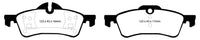 EBC 02-03 Mini Hardtop 1.6 Yellowstuff Rear Brake Pads - Brakes Rotors &