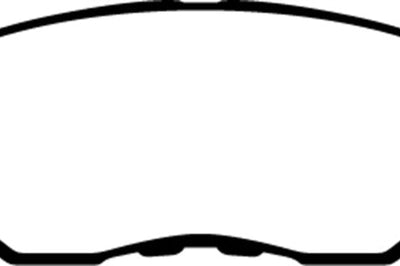 EBC 02-04 Honda CR-V 2.4 Greenstuff Front Brake Pads - Brakes Rotors &