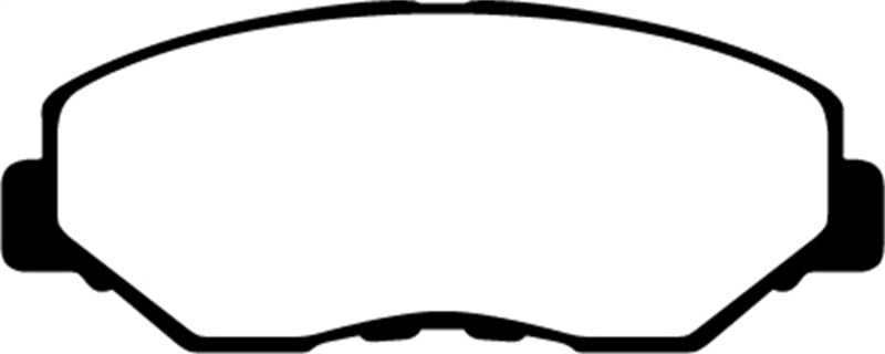 EBC 02-04 Honda CR-V 2.4 Greenstuff Front Brake Pads - Brakes Rotors &