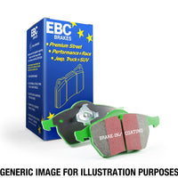 EBC 02-04 Honda CR-V 2.4 Greenstuff Rear Brake Pads - Brakes Rotors &
