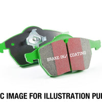 EBC 02 Cadillac Escalade 5.3 (Akebono rear caliper) Greenstuff Front Brake Pads - Brakes Rotors &