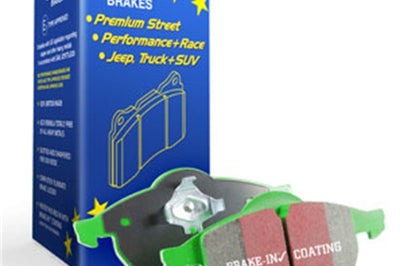 EBC 02 Cadillac Escalade 5.3 (PBR rear caliper) Greenstuff Rear Brake Pads - Brakes Rotors &