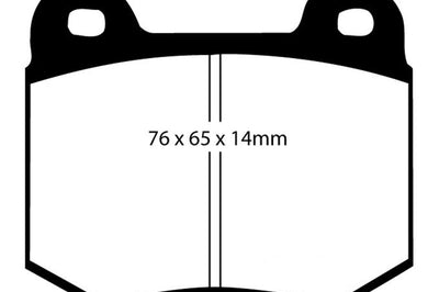 EBC 03-04 Infiniti G35 3.5 (Manual) (Brembo) Bluestuff Rear Brake Pads - Brakes Rotors &