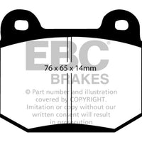 EBC 03-04 Infiniti G35 3.5 (Manual) (Brembo) Bluestuff Rear Brake Pads - Brakes Rotors &