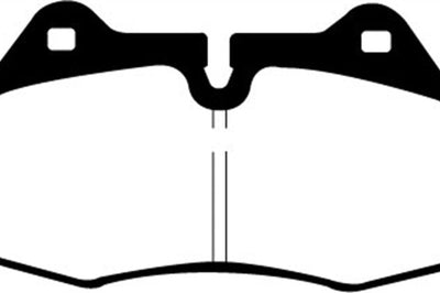 EBC 03-04 Infiniti G35 3.5 (Manual) (Brembo) Yellowstuff Front Brake Pads - Brakes Rotors &
