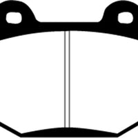 EBC 03-04 Infiniti G35 3.5 (Manual) (Brembo) Yellowstuff Rear Brake Pads - Brakes Rotors &