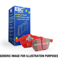 EBC 03-04 Mazda Protege 2.0 Turbo (Mazdaspeed) Redstuff Rear Brake Pads - Brakes Rotors &
