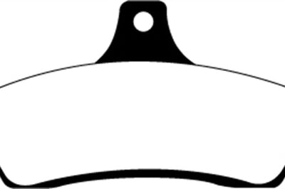EBC 03-04 Pontiac GTO 5.7 (Solid Rear Rotors) Yellowstuff Brake Pads - Brakes Rotors &