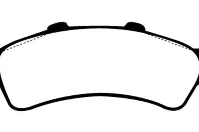 EBC 03-05 Chevrolet Astro Van 2WD Greenstuff Rear Brake Pads - Brakes Rotors &