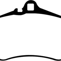 EBC 03-05 Porsche 911 (996) (Cast Iron Rotor only) 3.6 Carrera 4S Yellowstuff Front Brake Pads - Brakes Rotors &