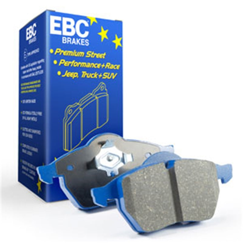 EBC 03-12 Mazda RX8 1.3 Rotary (Standard Suspension) Bluestuff Front Brake Pads - Brakes Rotors &