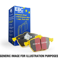 EBC 04-07 Lexus RX330 3.3 Yellowstuff Rear Brake Pads - Brakes Rotors &