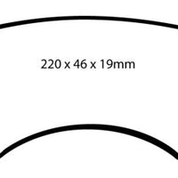 EBC 04 Dodge Ram SRT-10 8.3 Yellowstuff Front Brake Pads - Brakes Rotors &