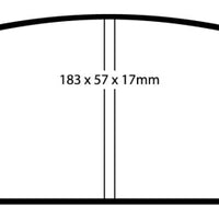 EBC 05-10 Chrysler 300C 5.7 Bluestuff Front Brake Pads - Brakes Rotors &