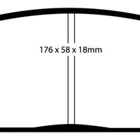 EBC 05-10 Jeep Commander 3.7 Greenstuff Front Brake Pads - Brakes Rotors &