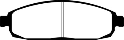 EBC 05-10 Jeep Commander 3.7 Greenstuff Front Brake Pads - Brakes Rotors &