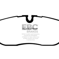 EBC 05-10 Land Rover LR3 4.4 Greenstuff Front Brake Pads - Brakes Rotors &