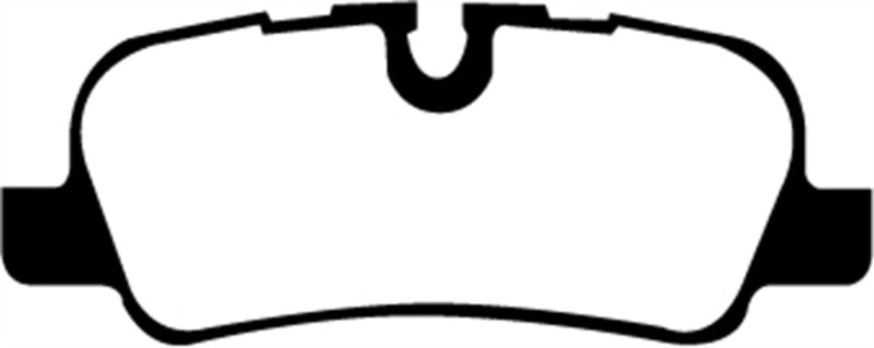 EBC 05-10 Land Rover LR3 4.4 Greenstuff Rear Brake Pads - Brakes Rotors &